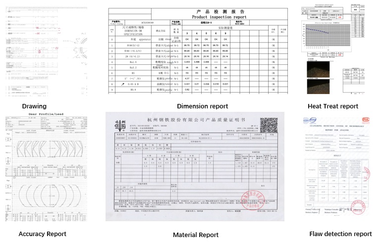 Final inspection report